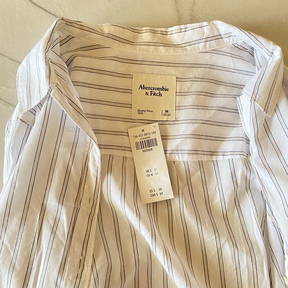abercrombie puff sleeve top